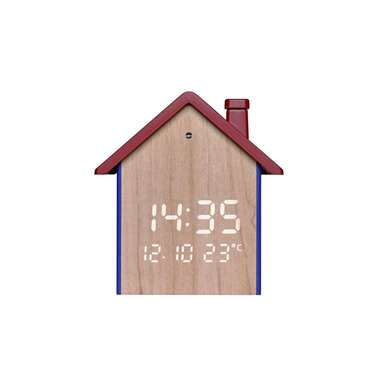 TFA Dostmann Réveil numérique en forme de maisonnette
