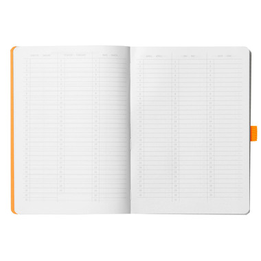 RHODIA Goalbook Notizbuch A5 117570C Softcover silber 240 S.
