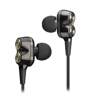 Dual Driver wireless headphones with microphone