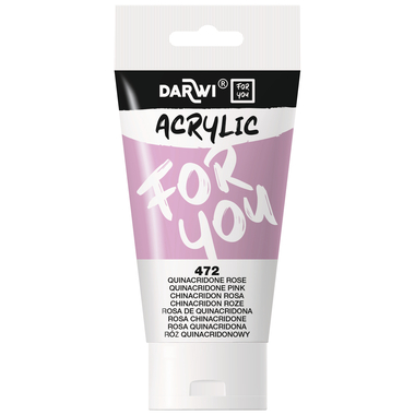 DARWI Acrylfarbe 75ml DF5150075472C Quinacridon rosa