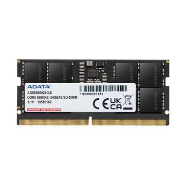 ADATA SO-DDR5-RAM AD5S560024G-S 5600 MHz 1x 24 GB