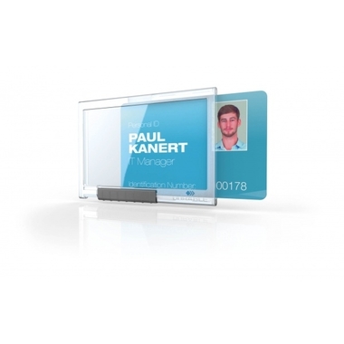 DURABLE Card holder PUSHBOX DUO 892219 p. 1 carta 10 pezzi