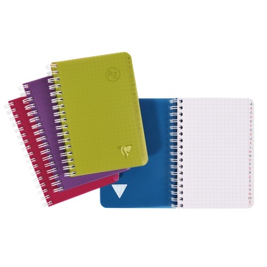 CLAIREFONTAINE LINICOLOR Quaderno 11x17cm 329235 A-Z 50 fogli