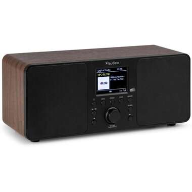 Audizio DAB+ Radio Genua Brown