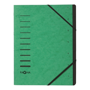 PAGNA Dossier archivio A4 40058-03 verde 7 pezzi