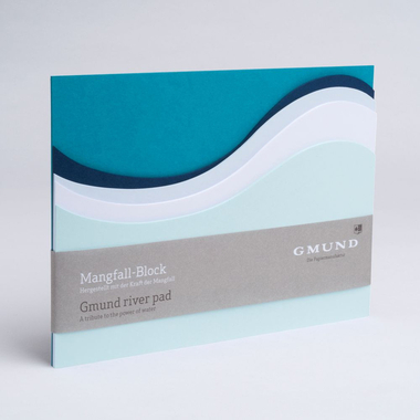 GMUND Berg&Tal Blocco A5 32846 turchese, blanko 35 fogli