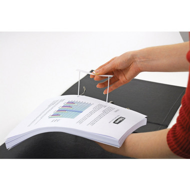 FELLOWES Archivbügel 00895 weiss 100 Stück