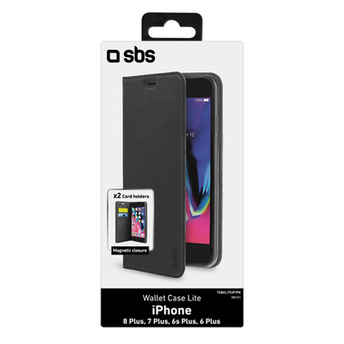 Bookcase mit Kartenfächern für das iPhone 8 Plus/7 Plus/6s Plus/6 Plus