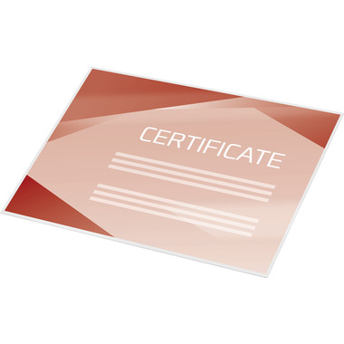 GBC Pelicole per laminazione A4 3747348 lucido, 125my 100 pezzi