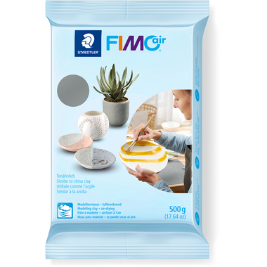 FIMO Knete Air 500g 8100-80 grau