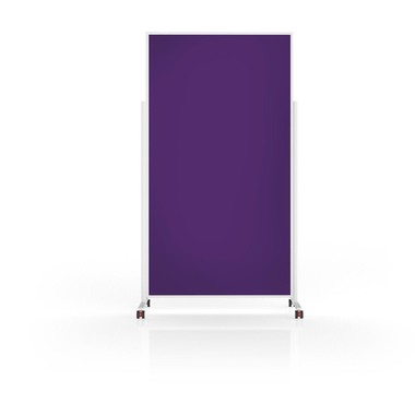 MAGNETOPLAN Design-Moderatorentafel VP 1181111 Filz, violett 1000x1800mm