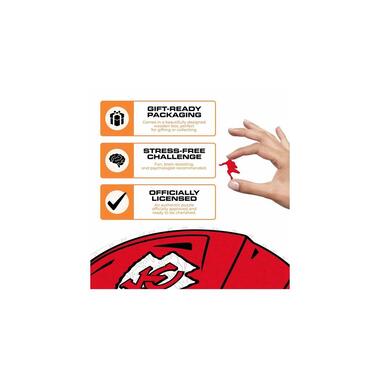 Iconic Puzzle Puzzle en bois NFL – Les Chiefs de Kansas City S, 150 pièces