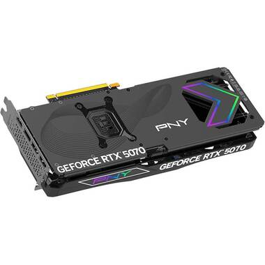 PNY GeForce RTX 5070 ARGB, OC, 12 Go de GDDR7, DLSS 4