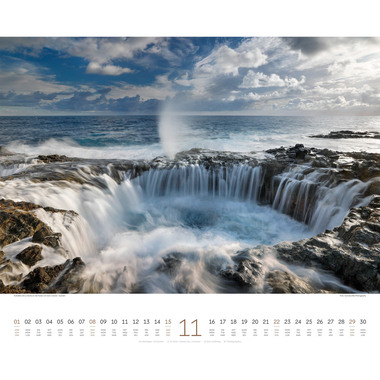 ACKERMANN Calendrier 2026 2632 Wasser ML 54x48cm