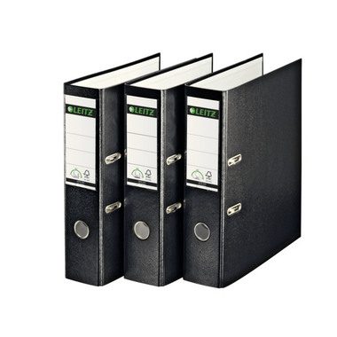 LEITZ Classeur Swiss Ed. 180° 8cm 10135095 noir A4