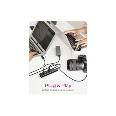 ICY BOX USB-Hub IB-HUB1737-C3