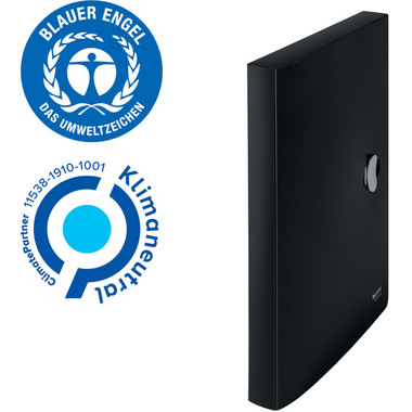 LEITZ Vaschetta potadoc. Recycle A4 4623-00-95 nero
