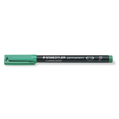 STAEDTLER Lumocolor permanent F 318-5 grün
