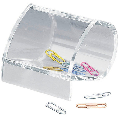 MAUL Dispenser clip acrilico 19595 05 85x77x64mm, chiaro