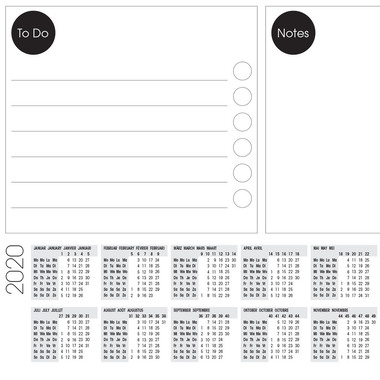 SIGEL Sottoman HO506 Calendario 2 anni 420x297mm