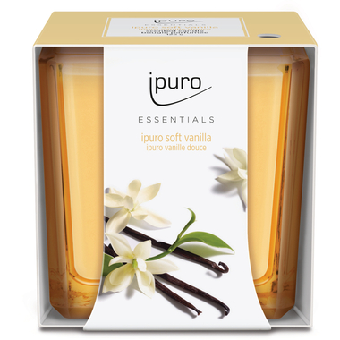 IPURO Bougie parfumée Essentials 051.1207 soft vanilla 125g