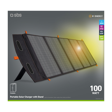 Portable solar panel for a campervan or balcony | SBS