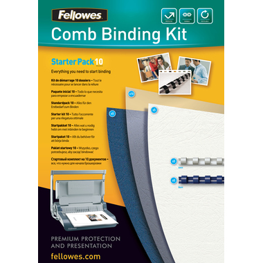 FELLOWES Starterkit für 10 Dokumente 5371701 Binding Kit