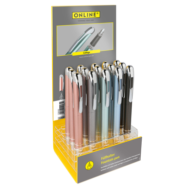 ONLINE Acryldisplay Stylo Plume M 12588/15 College