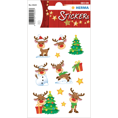 HERMA Sticker Noël 15625 coloré 24 pcs./2 flls.