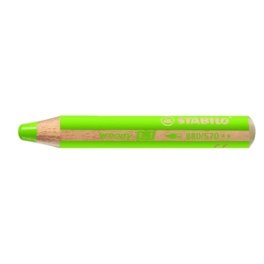 STABILO Crayon couleur Woody 3 in 1 880/570 vert claire