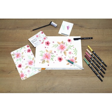 TOMBOW Watercolor Set WCS-FL Floral 10-tlg.