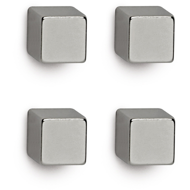 MAUL Neodym Calamita 10x10x10mm 6.60 Set, 3,8kg 4 pezzi