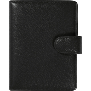 SUCCES Agenda Mini racc.anelli Cadiz 84136502U cuoio nero 9.5x12.5cm