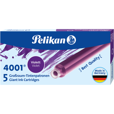 PELIKAN Tinte 4001 GTP/5 310664 violett 5 Stück