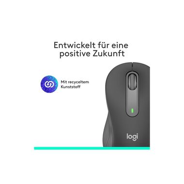 Logitech Maus Signature M650 L left Graphite