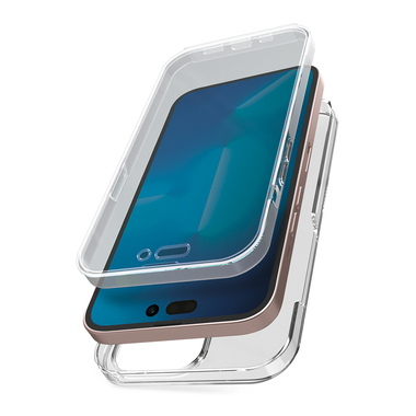Coque 360° transparente pour iPhone 14 Pro Max