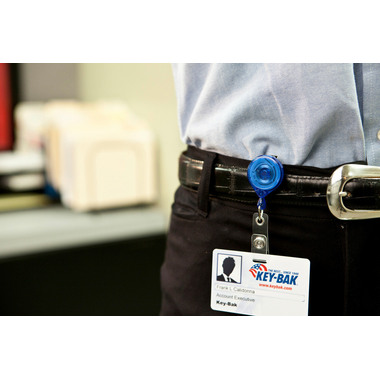 RIEFFEL SWITZERLAND Badgehalter KB MBID BLAU blau