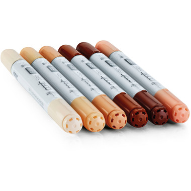 COPIC Marker Ciao 22075666 6er Set Porträt