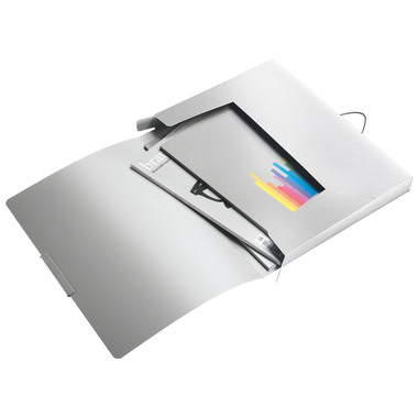 LEITZ Scatola archivio Style PP 39560004 arctic white 250x330x37mm
