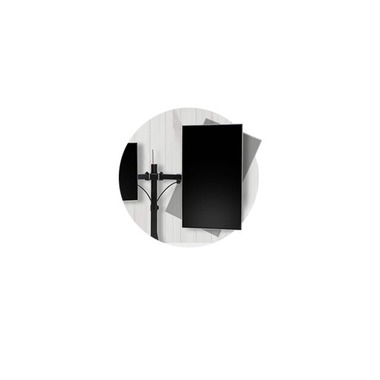 Supporto da tavolo Kensington SmartFit Ergo fino a 8 kg – Nero