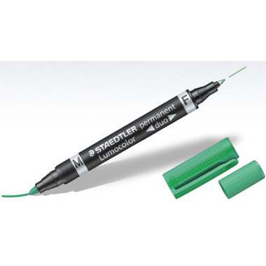STAEDTLER Lumocolor DUO 348 0.6/1.5mm 348-5 vert perm.