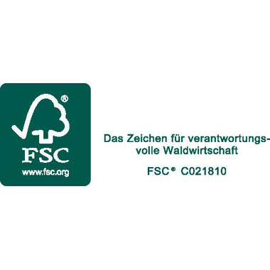 SIGEL Weihnachtskarten A6 DS089 Holzoptik, Kranz 25 Stück