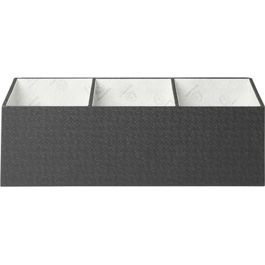 EXACOMPTA Desk Organizer OfficeByMe 68601E 4 scompartimenti, nero