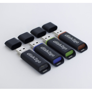 DISK2GO USB-Stick passion 2.0 8GB 30006571 USB 2.0 double pack