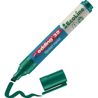EDDING Flipchart Marker 32 1-5mm 32-4 vert, Eco Line
