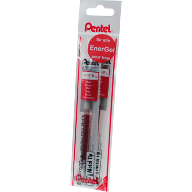 PENTEL Mine Energel BL77 YLR7-2BX rot, 2 Stück