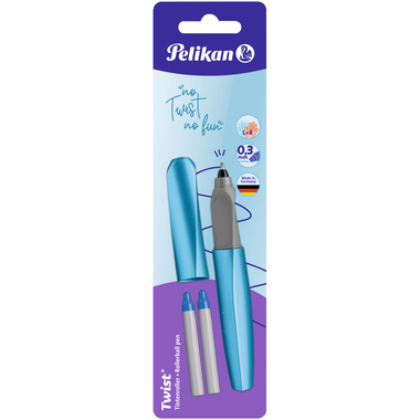 PELIKAN Rollerball Twist M 811286 Frosted Blue