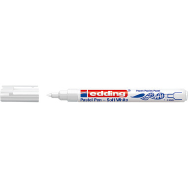 EDDING Pastel Pen 1500 1-3mm 1500-049 bianco