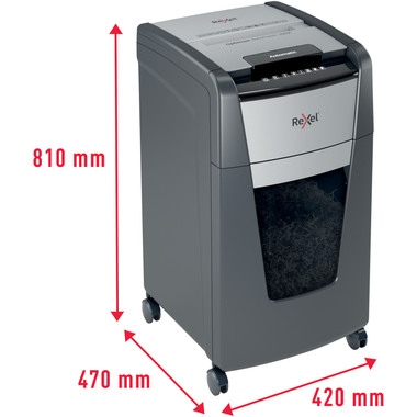 REXEL Aktenvernichter Optimum AF+ 2020225XCH 225X, P-4, 60lt