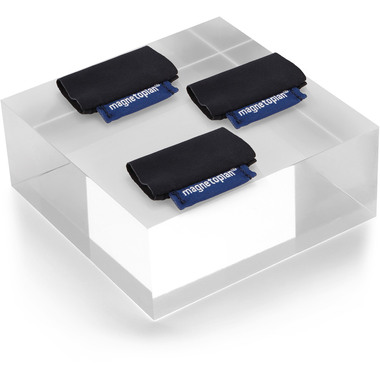 DEFLECTO Blocco acrilico 100x40mm AB340 transparente lucido